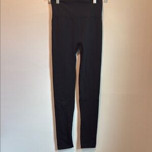 Genie Leggings Small Black Fleece Soft Inner Leggings